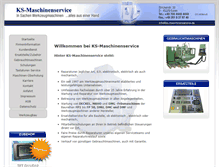 Tablet Screenshot of ks-maschinenservice.de